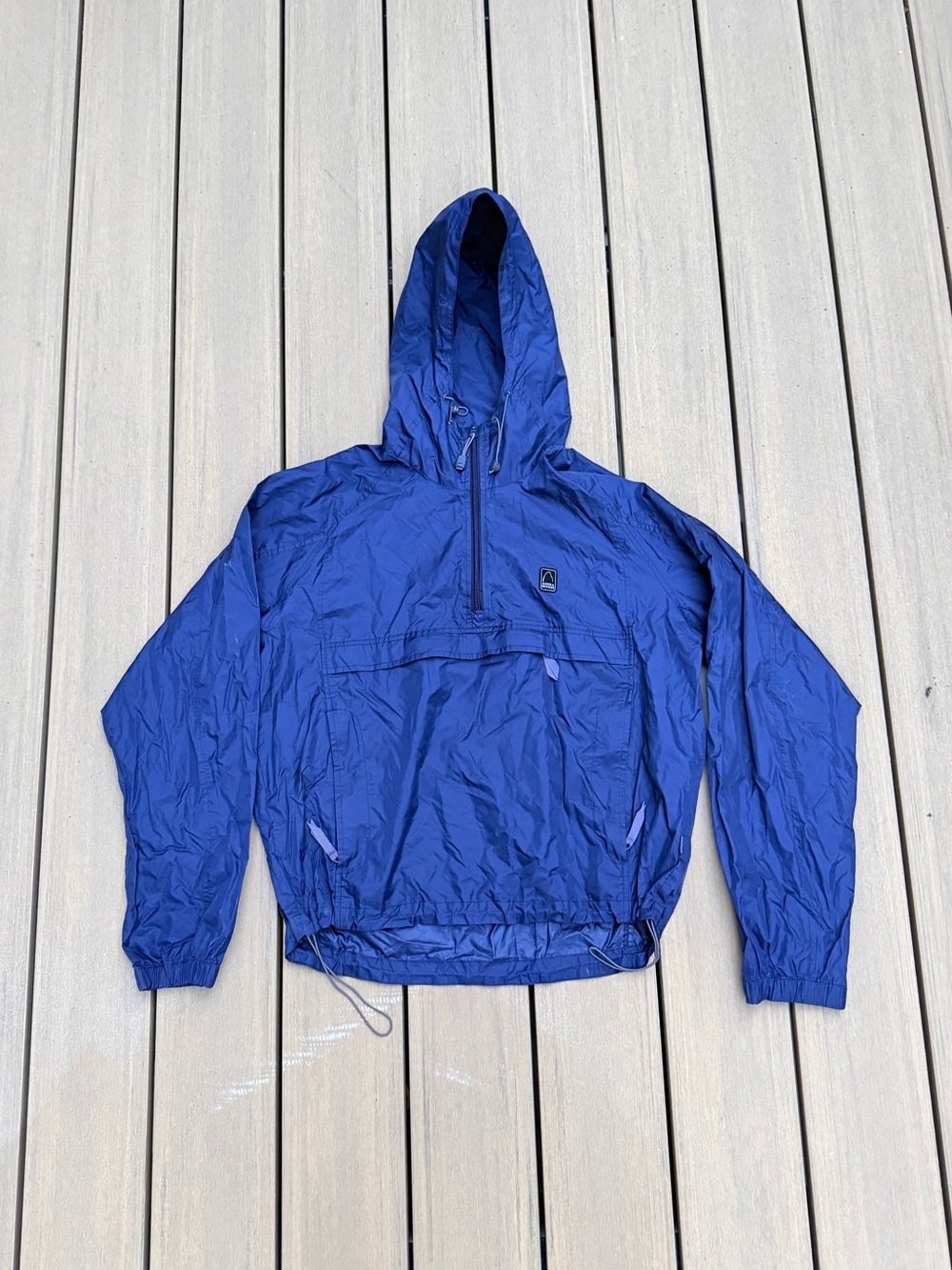 Vintage Sierra Designs Anorak Pullover | 90s Royal Blue M/M